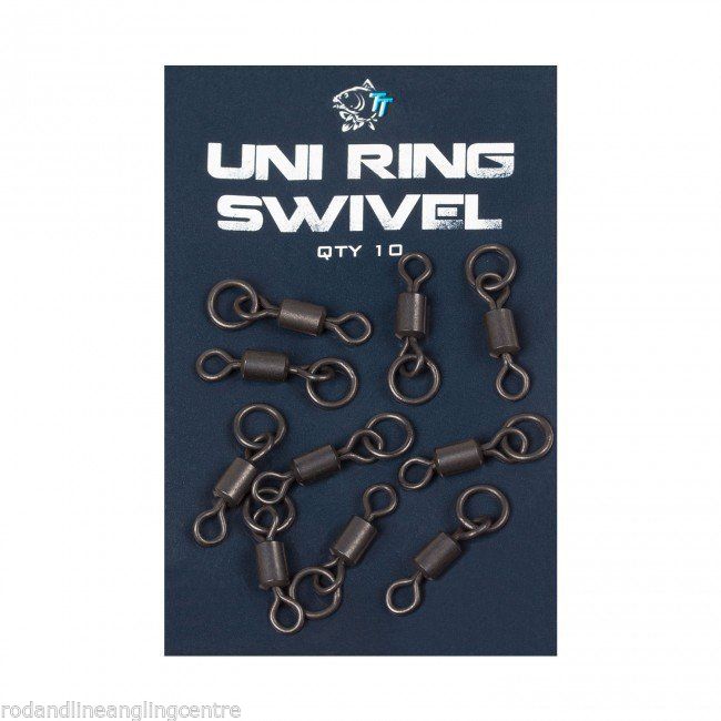 Nash Tackle Uni Ring Swivels 10 Per Pack