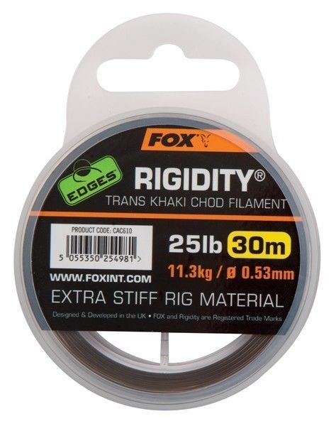 Fox Edges Rigidity Chod Filament