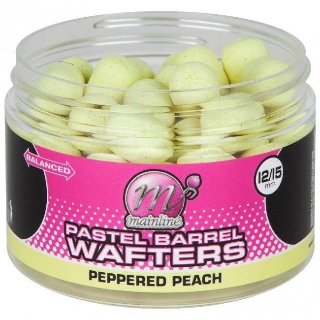 Mainline Baits Pastel Barrel Wafter Hookbaits 12 x 15mm *All Flavours*