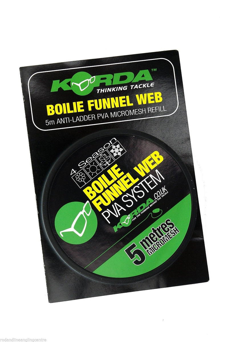 Korda 4 Season Boilie Funnel Web PVA 5mtr Refill